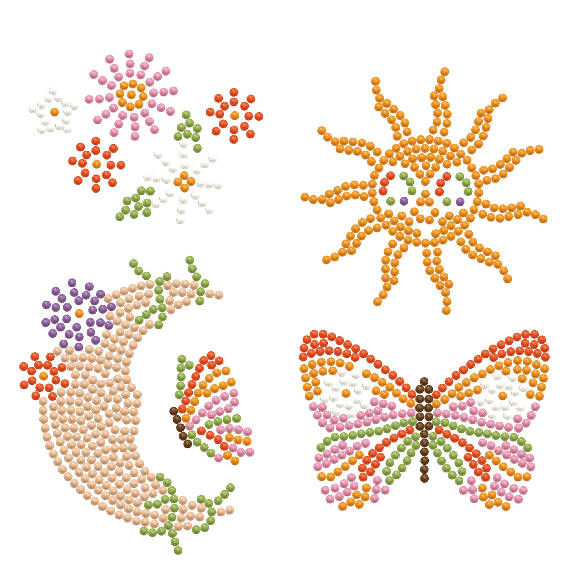 Diamond Dotz® Boho Sun & Moon Iron-On 'n' Dot Kit